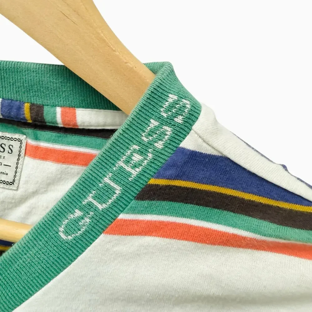 Vintage Guess T-Shirt Embroidered Logo Bundle of 2 Men’s Size‎ Medium - Picture 5 of 14